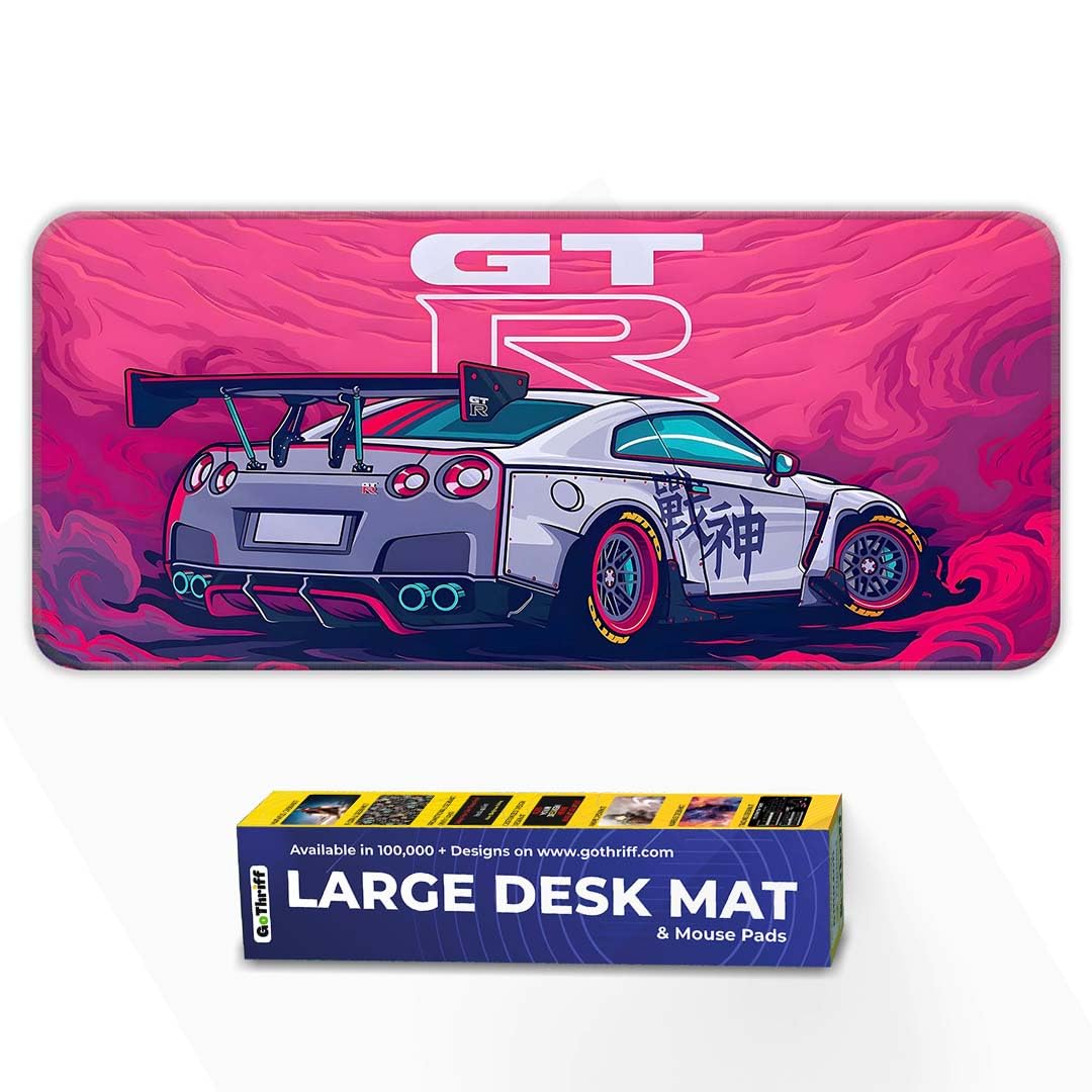 BeeMW Gaming Mouse Pad 60X30CM - Extended Large with Stitched Edges, Non-Slip Rubber Base, Perfect for Setup, PC & Gaming Accessories - Long DeskPad