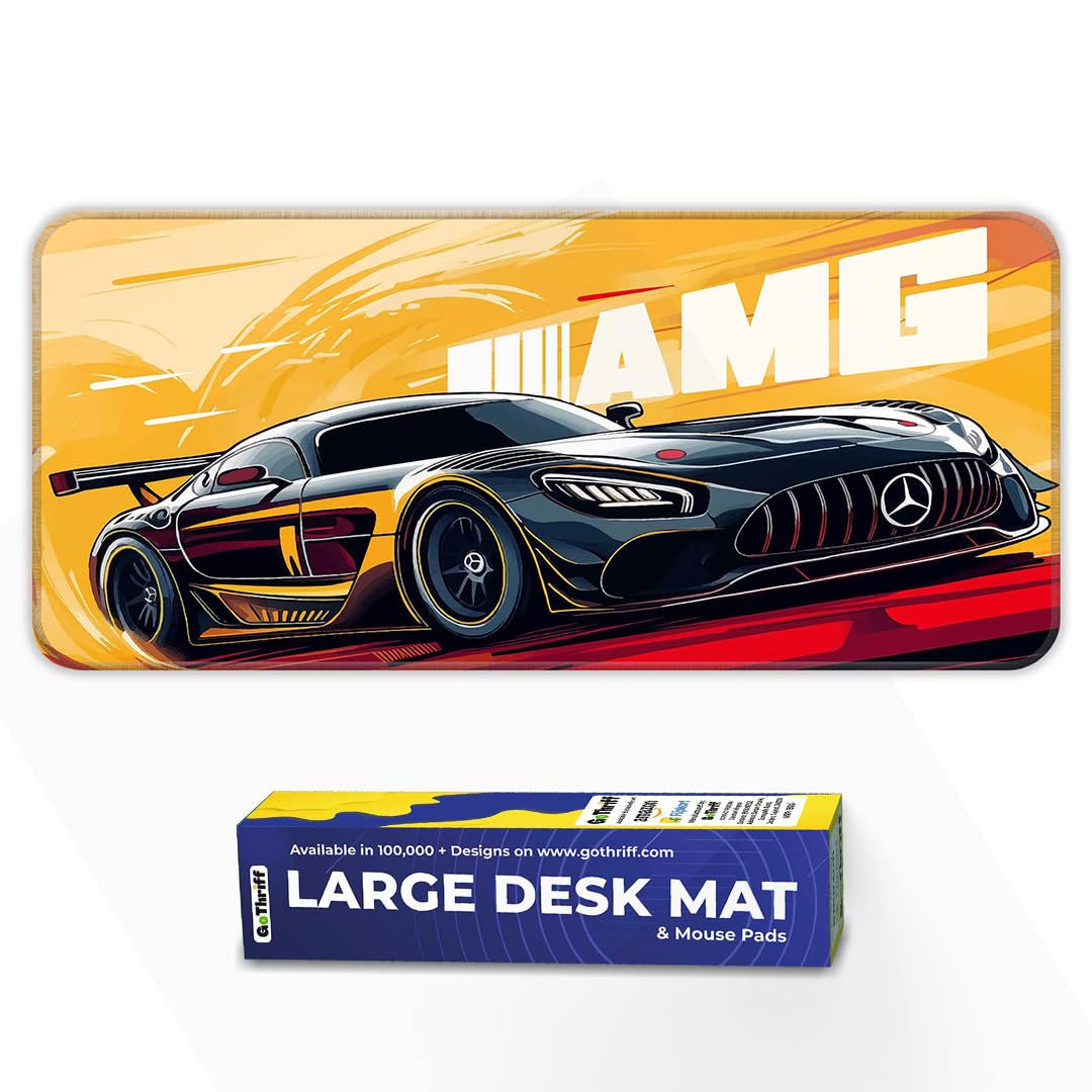 BeeMW Gaming Mouse Pad 60X30CM - Extended Large with Stitched Edges, Non-Slip Rubber Base, Perfect for Setup, PC & Gaming Accessories - Long DeskPad