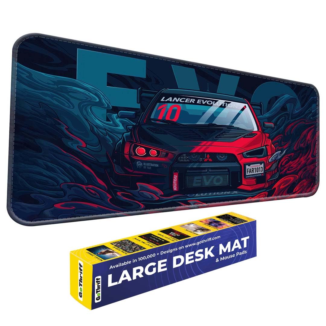 BeeMW Gaming Mouse Pad 60X30CM - Extended Large with Stitched Edges, Non-Slip Rubber Base, Perfect for Setup, PC & Gaming Accessories - Long DeskPad