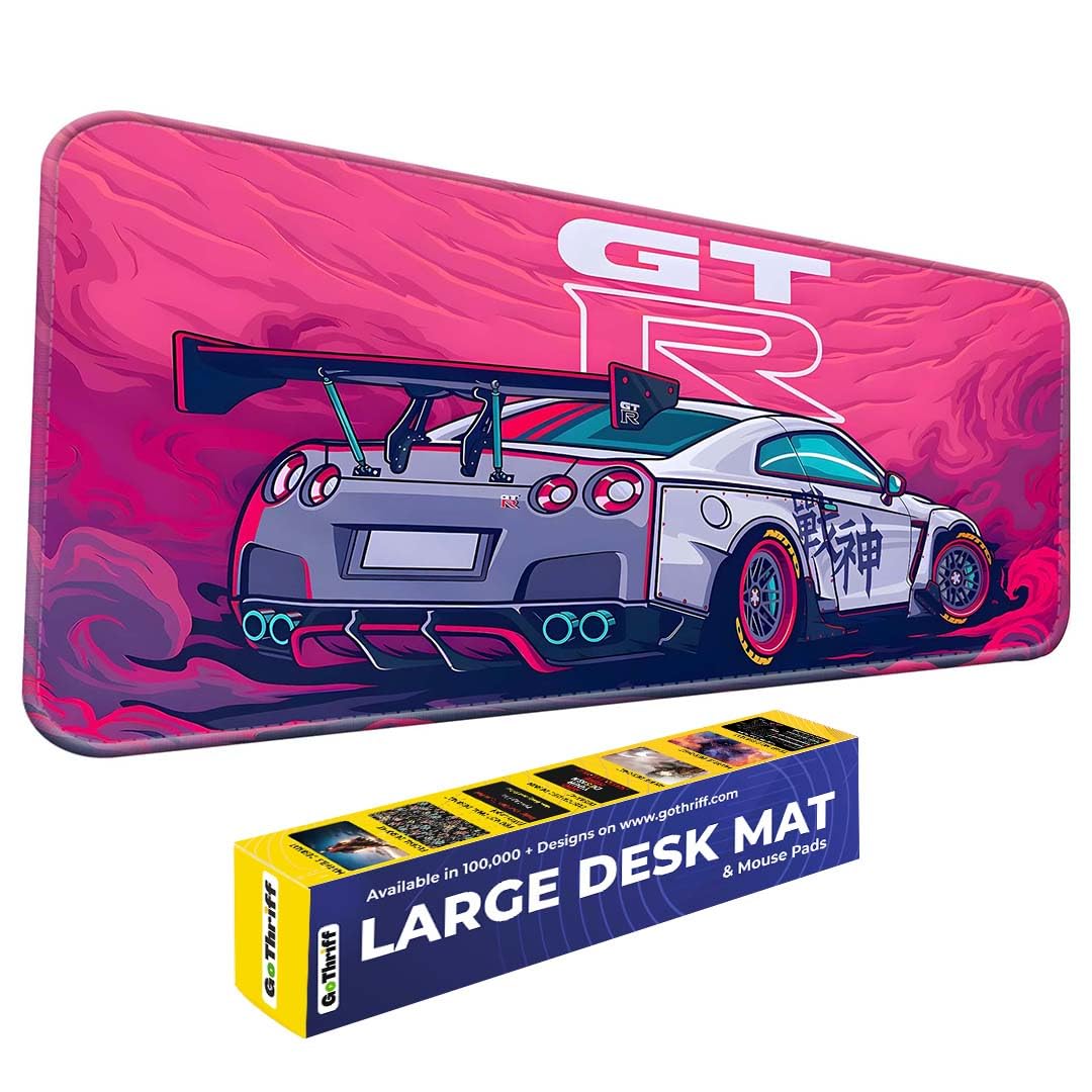 BeeMW Gaming Mouse Pad 60X30CM - Extended Large with Stitched Edges, Non-Slip Rubber Base, Perfect for Setup, PC & Gaming Accessories - Long DeskPad