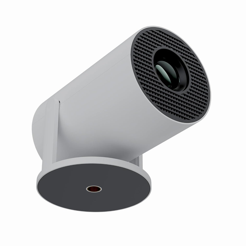 Zebronics PixaPlay® 73 Android Smart Projector, 720p Native, Support 4K, OTT Apps (Netflix, PrimeVideo, Hotstar), 200° Rotatable, 3300 Lumens, Auto Keystone, Miracast, 3W Speaker, 130" Screen, WiFi|BT