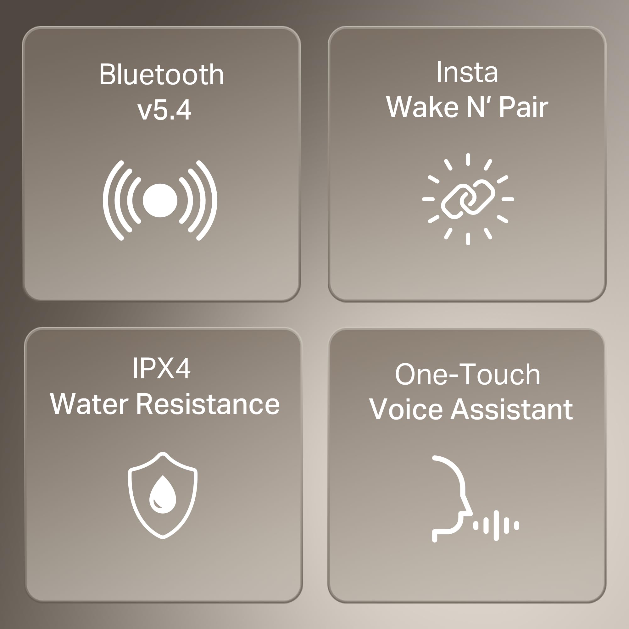 Boat Airdopes 141 Gen 2 (2025), 4 Mics ENx Tech, 48 Hrs Playback, Free Music Streaming, Fast Charge, Low Latency, IPX4, v5.4 Bluetooth Earbuds, TWS Ear Buds Wireless Earphones with mic (Active Black)