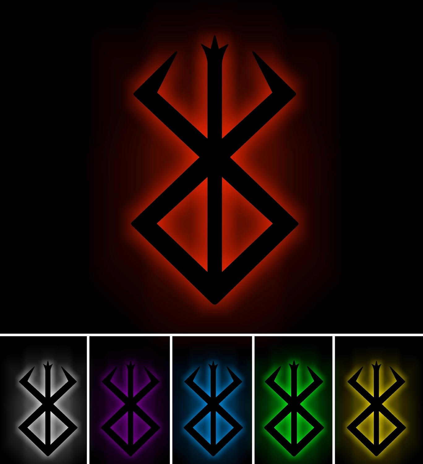 AD INFINITUM LED Wall Lamp, Comic Lover, Bat Cave, Night Lamp, for Gift, Kids Room, Gaming Setup, Gaming Room, Man Cave (Dark_Knight-Multicolor)