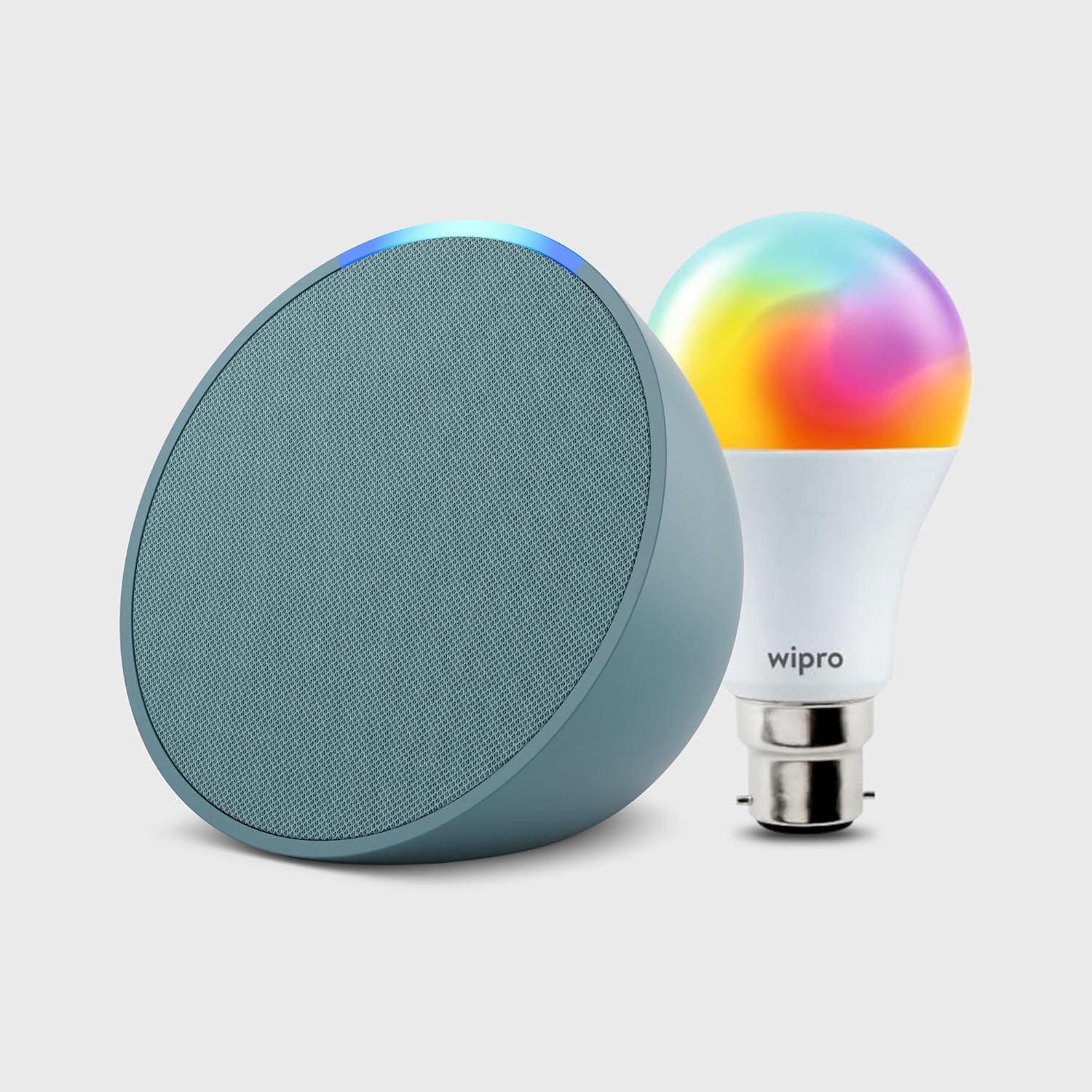 Amazon Echo Pop| Smart speaker with Alexa and Bluetooth| Full sound, balanced bass, crisp vocals| Black