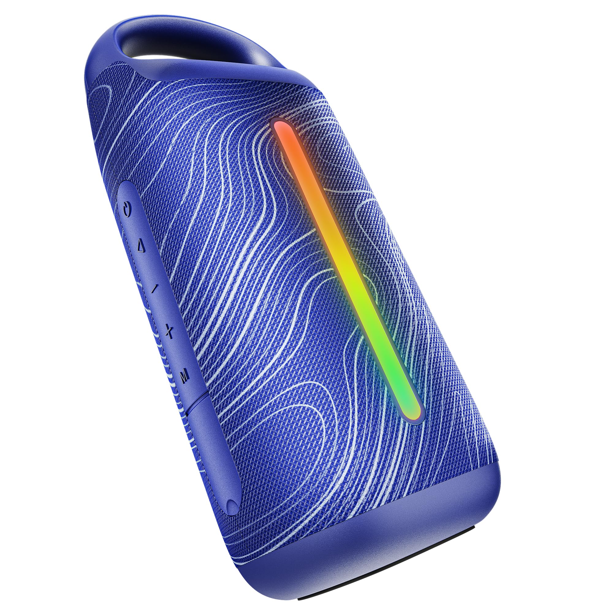 Boat 2025 Launch Stone Arc Pro Plus, Spatial Audio, 45W Signature Sound, 78mm Drivers,12 Hrs Battery, Broadcast & App Support, Bluetooth Speaker, Wireless Speaker, Portable Speaker (Raging Black)